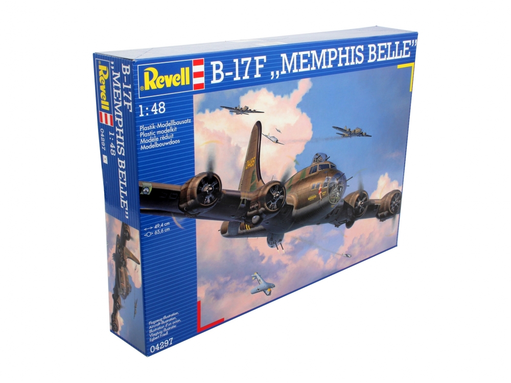 Assembly model, Revell, B-17F Memphis Belle, 107 parts