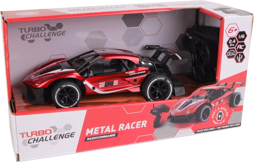 Radio-controlled racing car, MGM, Metal Racer, 1:16