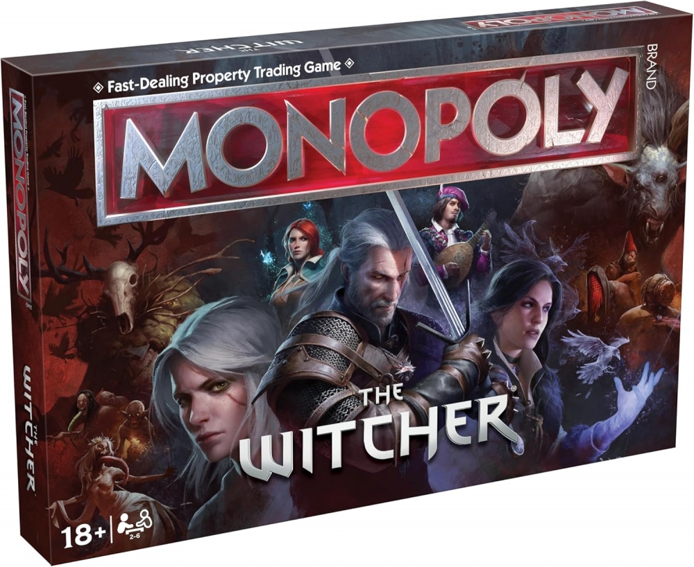Board game, Winning Moves, Monopoly, The Witcher