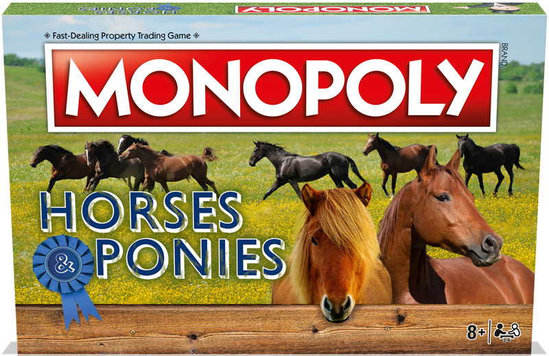 Board game, Winning Moves, Monopoly, Horses and Ponies