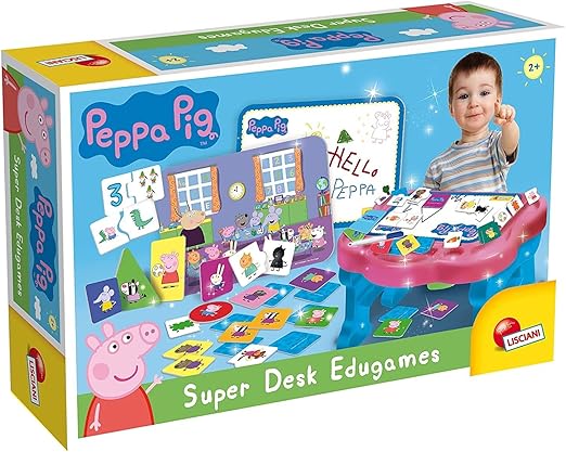 Children′s educational table, Lisciani, Peppa Pig