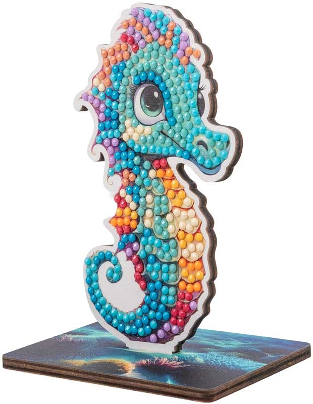 Diamond embroidery kit, Craft Buddy, Crystal Art Buddies, Dragonfly, 7 pieces