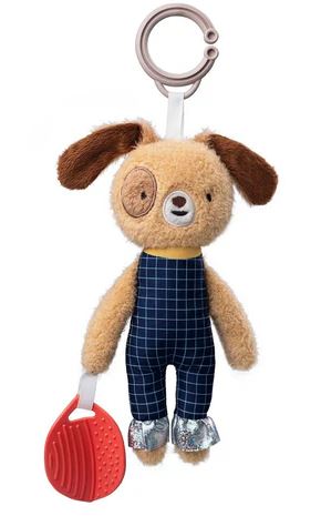 Baby soft rattle, Taf Toys, Daniel Dog