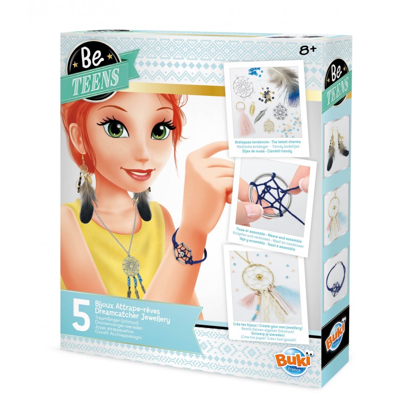 Creative kit, Buki France, DIY jewelry, Dreamcatcher