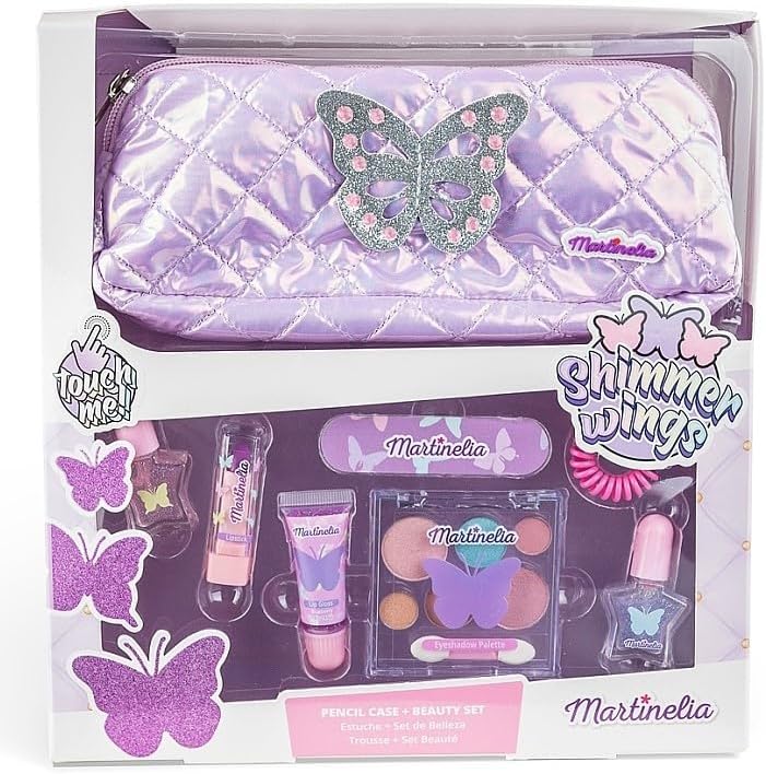 Cosmetic set, Martinellia, Shimmer Wings, With toiletry set, 7 pieces