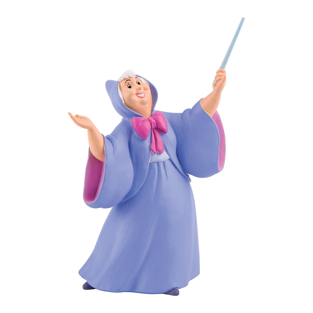 Collectible figure, Walt Disney, Bullyland, Fairy Godmother, Cinderella