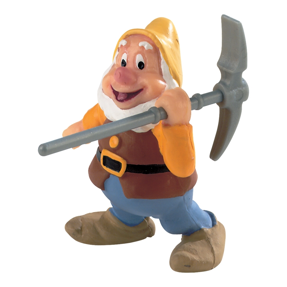 Collectible figure, Walt Disney, Bullyland, Merry Dwarf, Snow White and the Seven Dwarfs