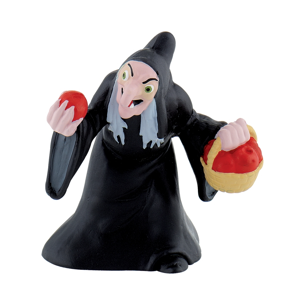 Collectible figure, Walt Disney, Bullyland, Wicked Witch, Snow White and the Seven Dwarfs
