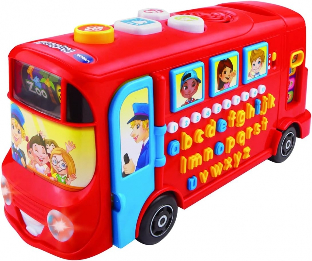 Interactive Toy, Vtech, Educational Bus