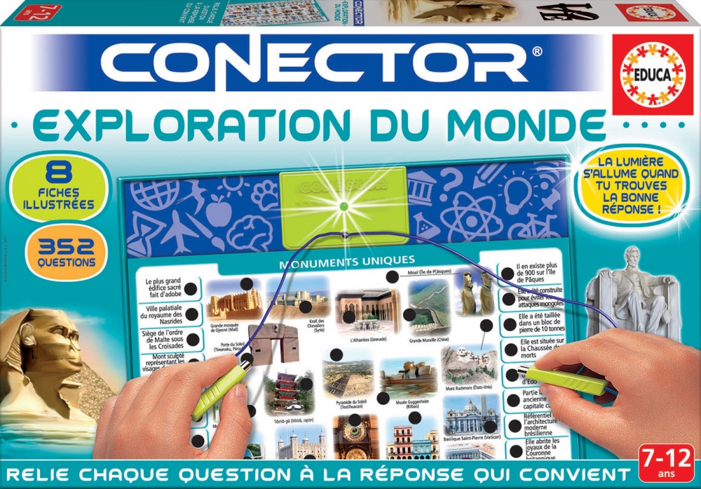 Educational game, Educa, Explore the world