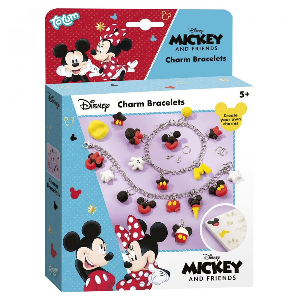 Creative set, Totum, DIY, Mickey Mouse bracelets, 2 pieces
