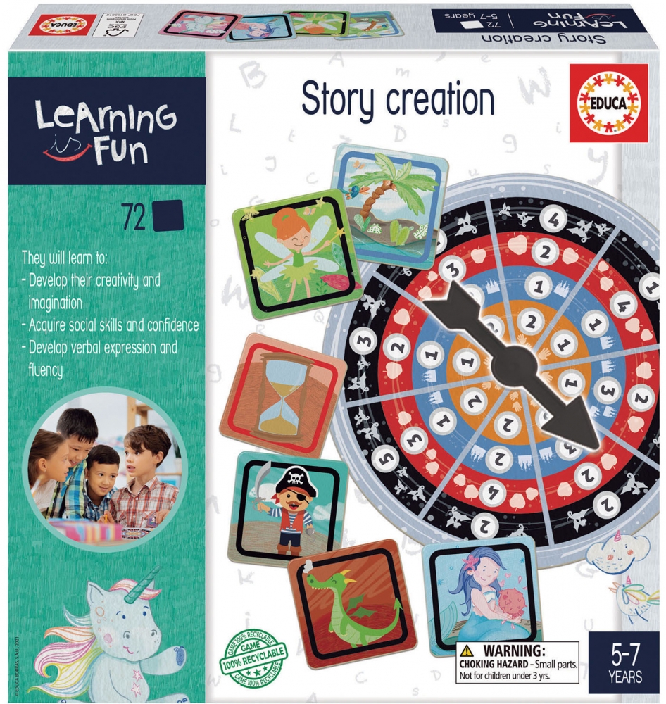 Educational game, Educa, Tell a story