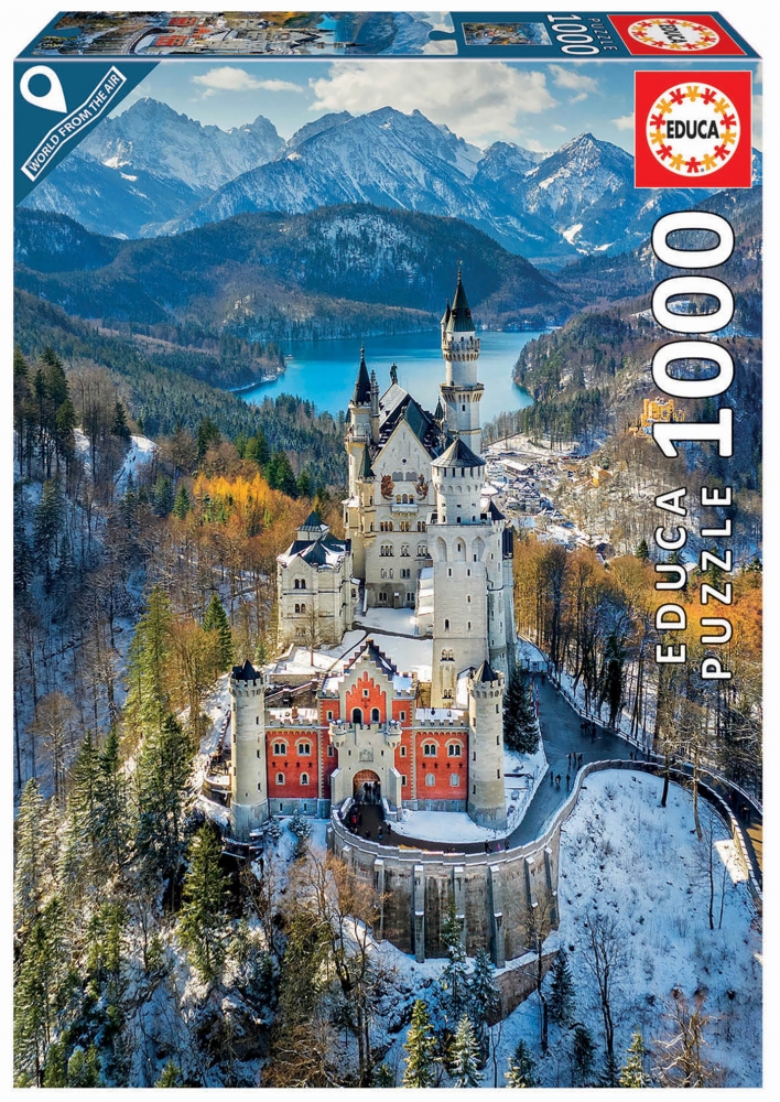 Puzzle, Educa, Neuschwanstein Castle, 1000 pieces
