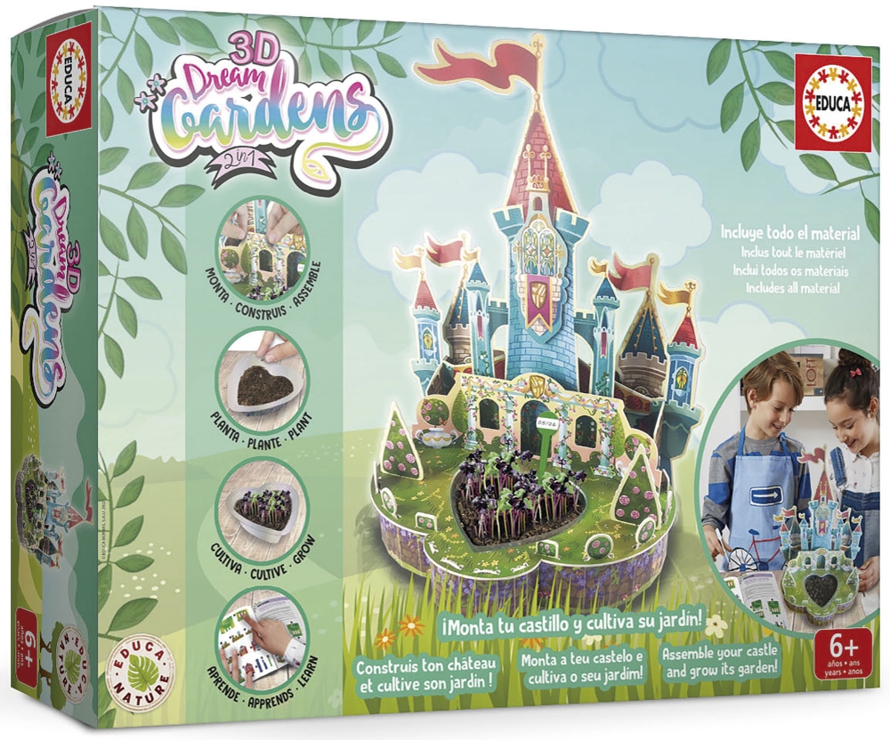 Educational Game, Educa, Dream Garden, Castle