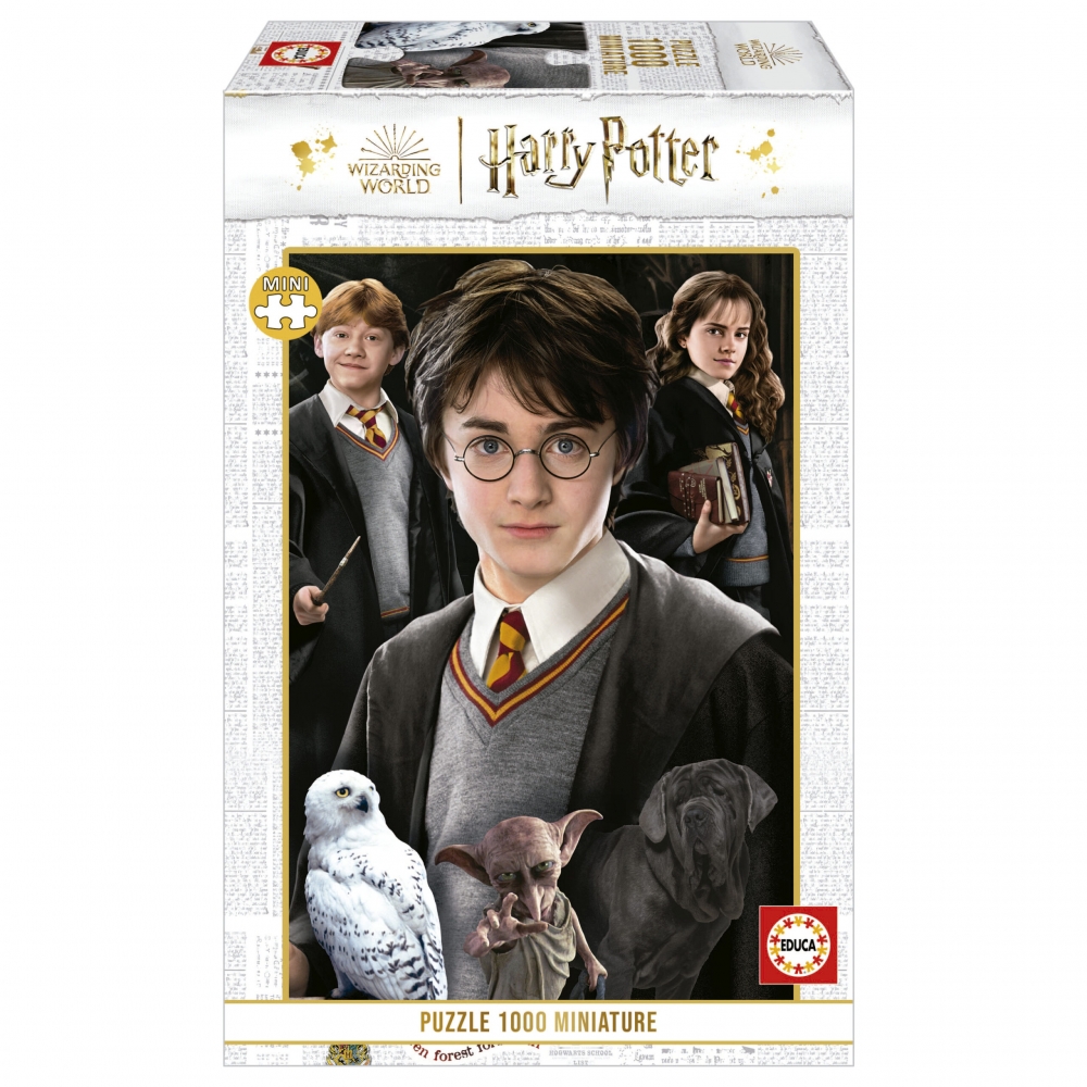 Puzzle, Educa, Harry Potter miniature 19490, 1000 pieces