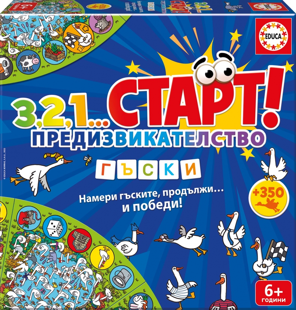 Educational Game, Educa, 3,2,1...Start, Challenge, Geese