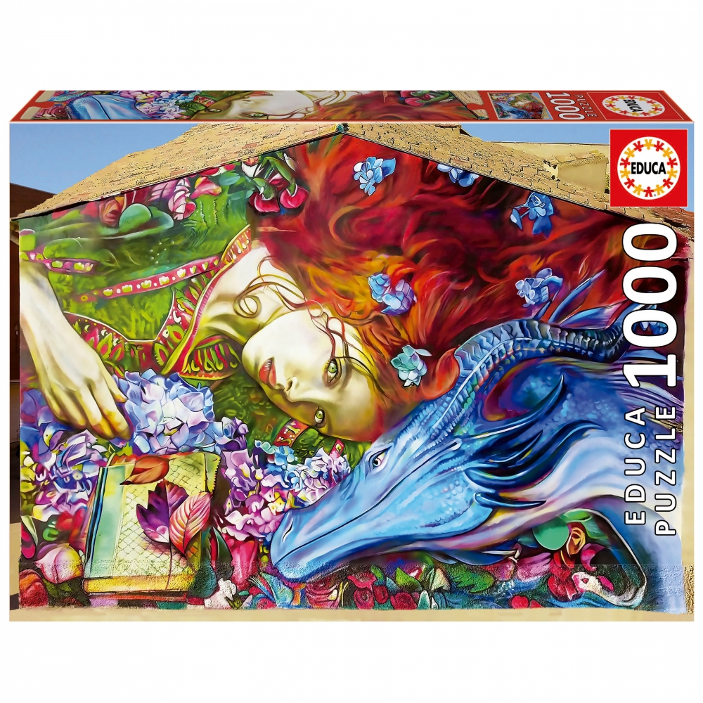 Puzzle, Educa, Saint Jordi, Lily Brick, 1000 pieces