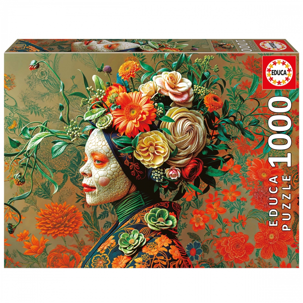Puzzle, Educa, The Lizard Queen, 1000 pieces