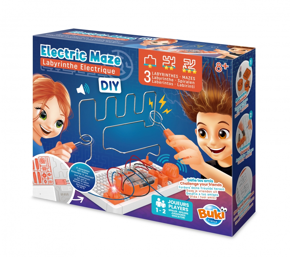 Assembly kit, Buki France, Electric maze