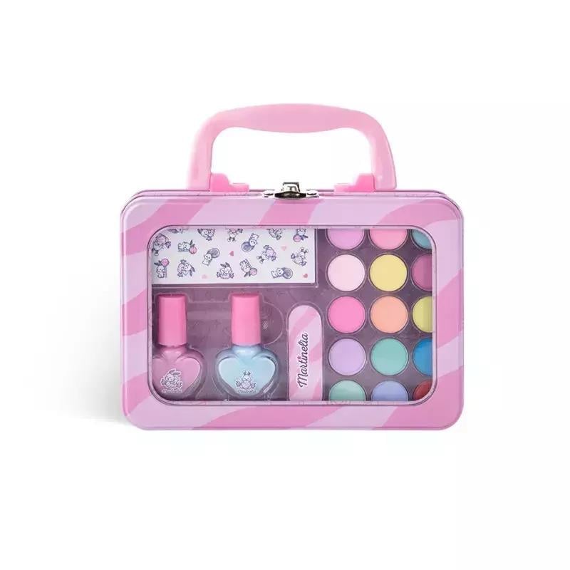 Cosmetic set, Martinelia, Yummy, Metal case, 19 pieces