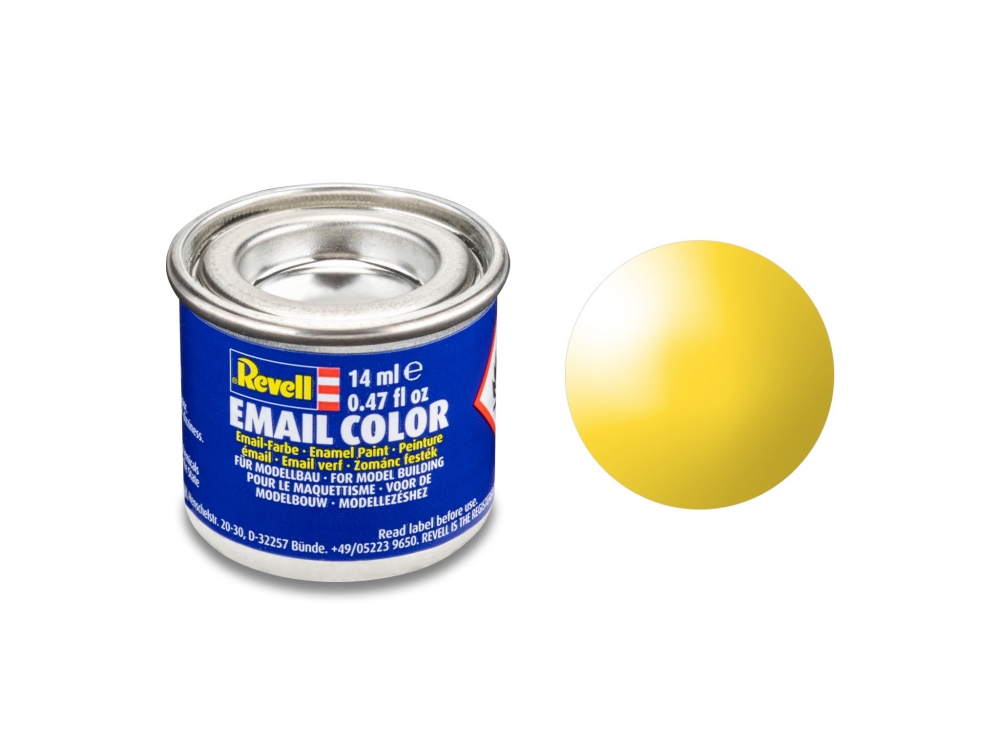 Enamel paint, Revell, Email Color, Yellow Gloss, 14 ml