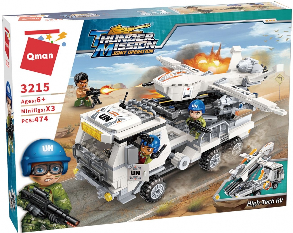 Constructor, Qman, Hi-tech RV, 474 parts