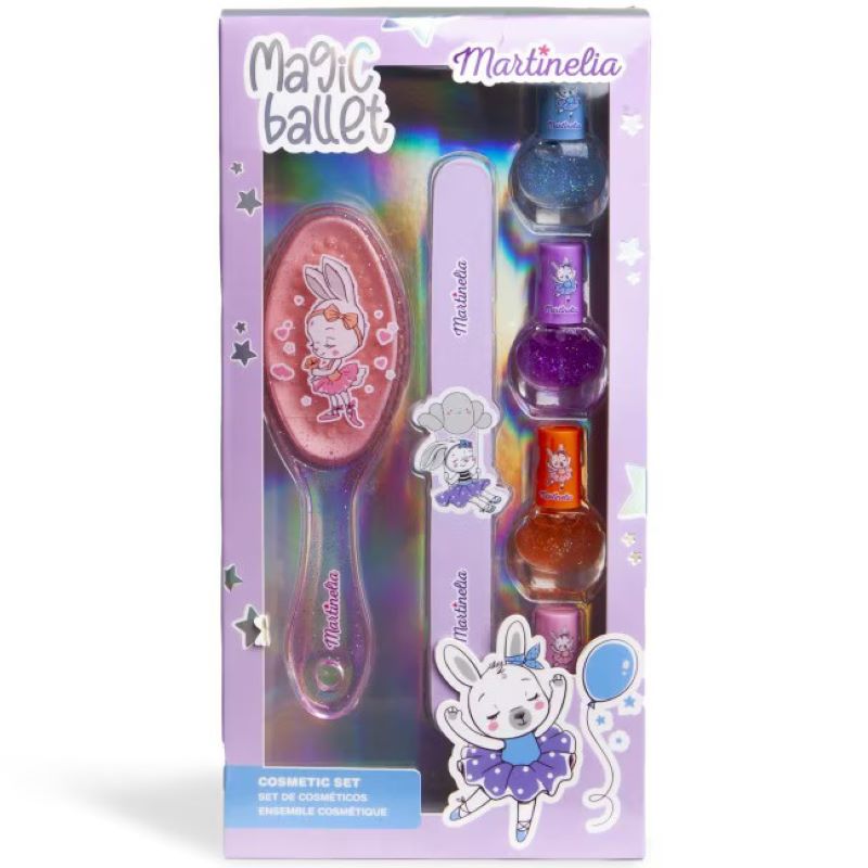 Set for manicure and hairstyles, Martinelia, Magic Ballet, 6 parts