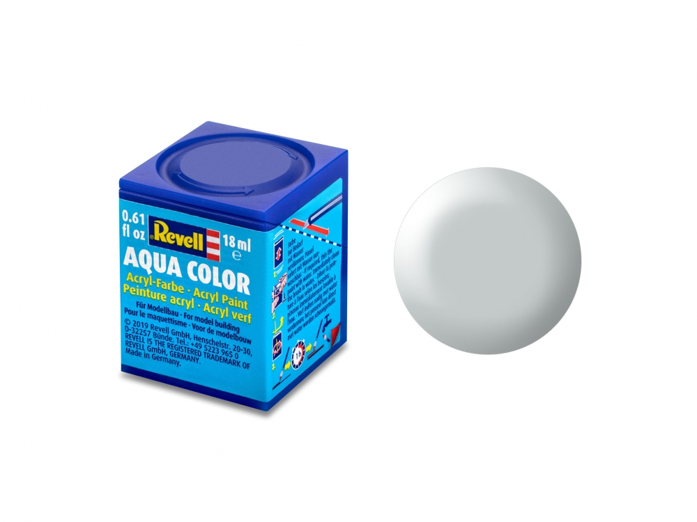Acrylic paint, Revell, Aqua Color, Silky Light Gray, 18 ml