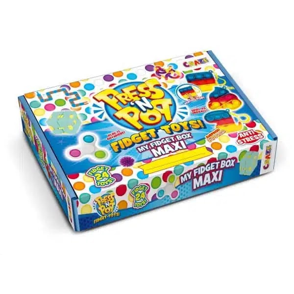 Set of anti-stress fidget toys, Craze, 24 pieces