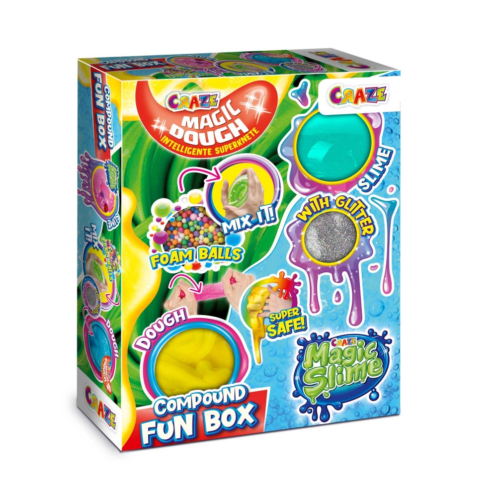 Colorful slime in a box, Craze