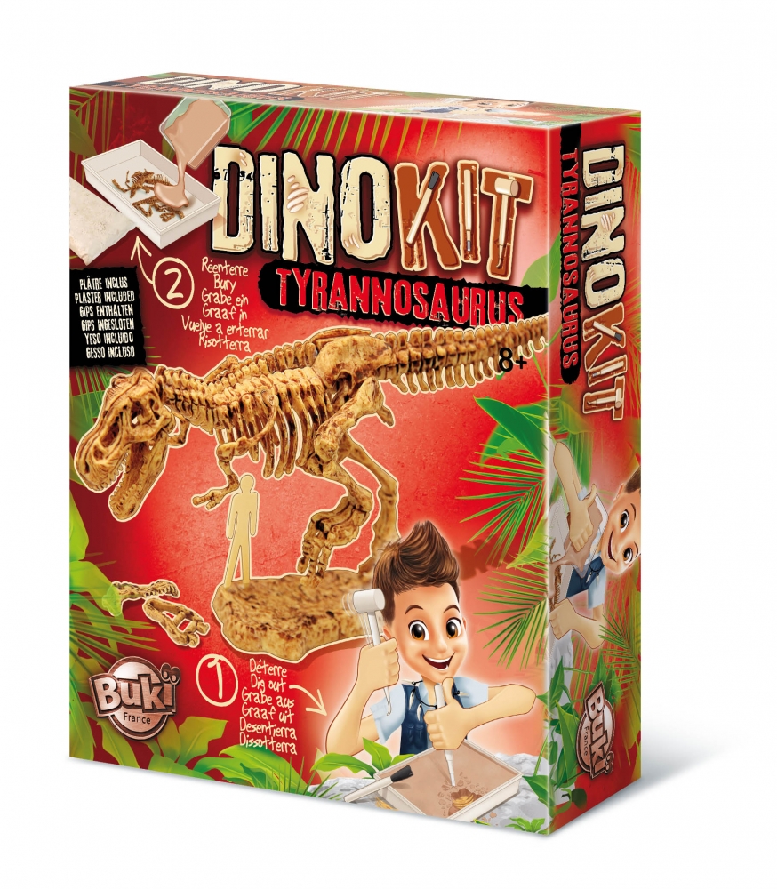 Research kit, Buki France, Dinosaur to assemble, Tyrannosaurus