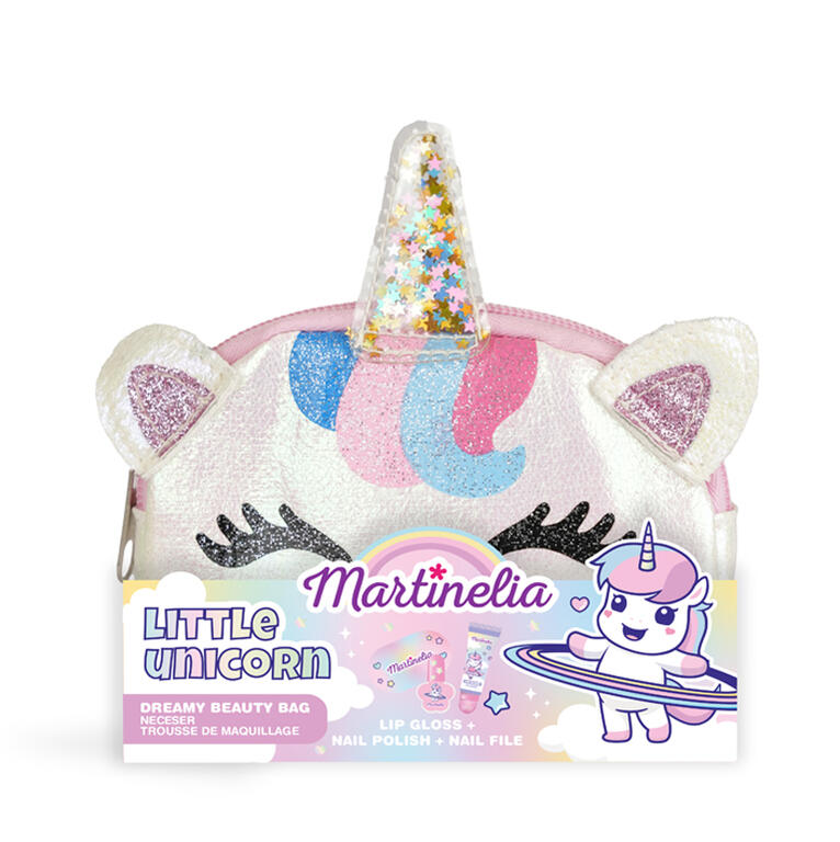 Cosmetic set in a bag, Martinelia, Unicorn, 4 pieces