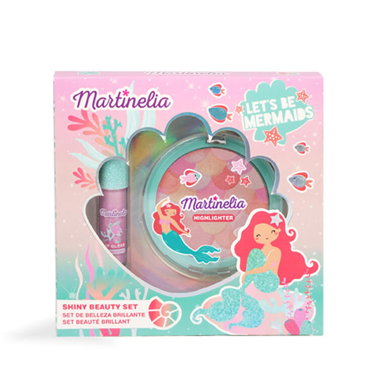 Lip gloss and highlighter set, Martinelia, Mermaids
