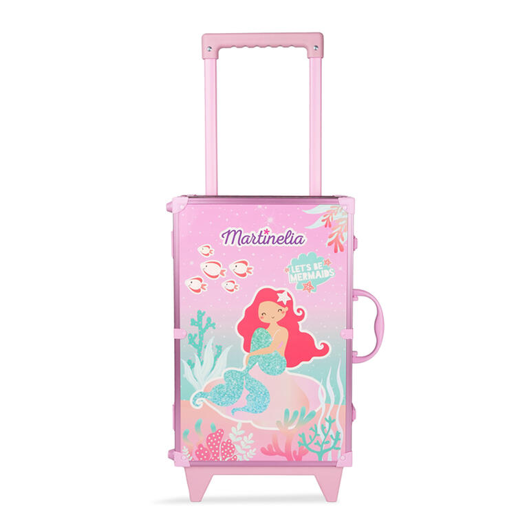 Cosmetic set in a suitcase, Martinelia, Mermaids, 72 pieces
