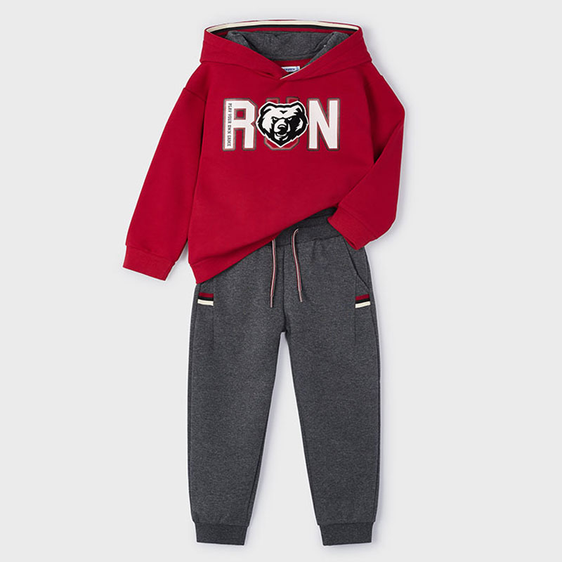 Children′s sports set for boys, Mayoral, hoodie, Run