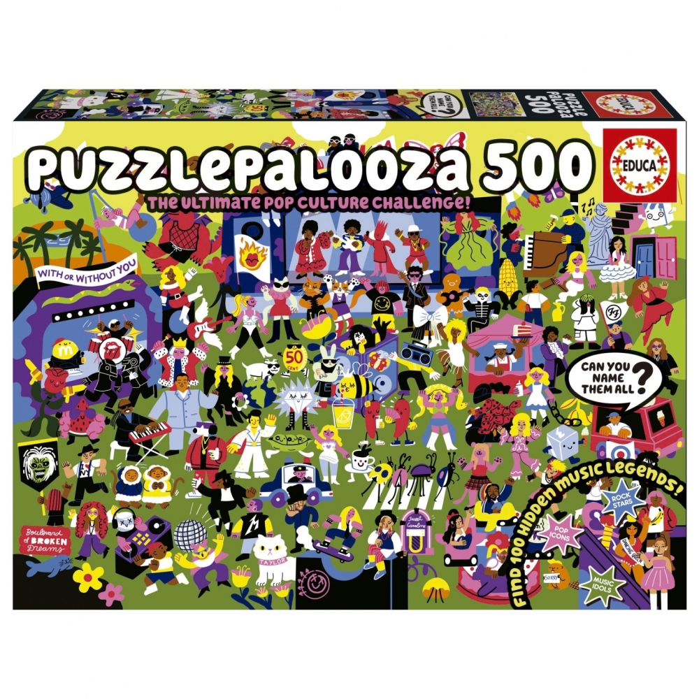 Puzzle, Educa, Puzzle Fest, 500 pieces