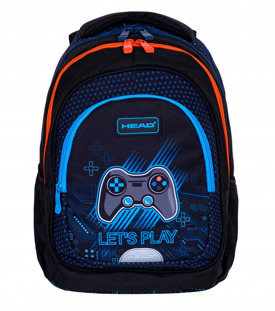 School backpack, Head, Let′s Play, AB330, 39 x 28 x 15 cm