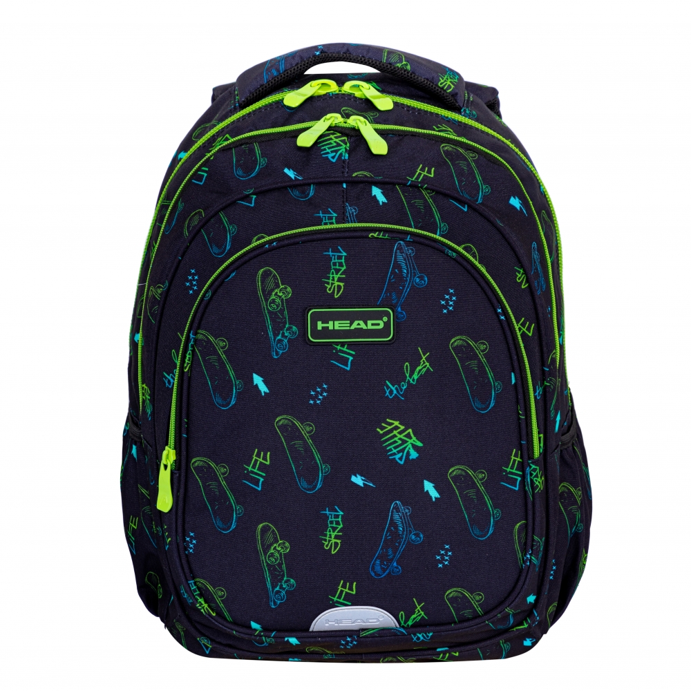 School backpack HEAD Skate lifestyle, AB300, 42 x 30 x 19 cm