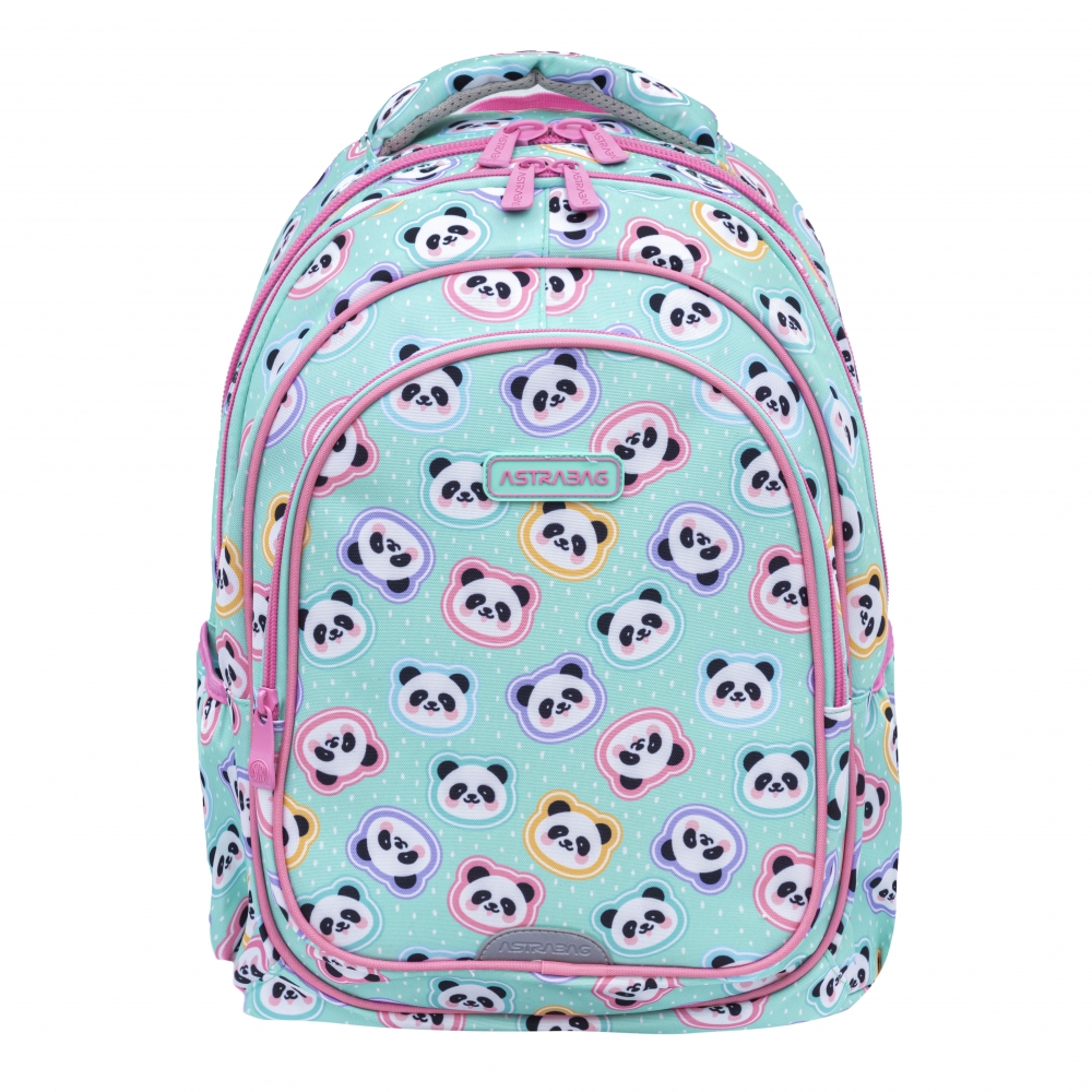 School backpack, Astra, Pandas, AB300, 42 x 30 x 19 cm