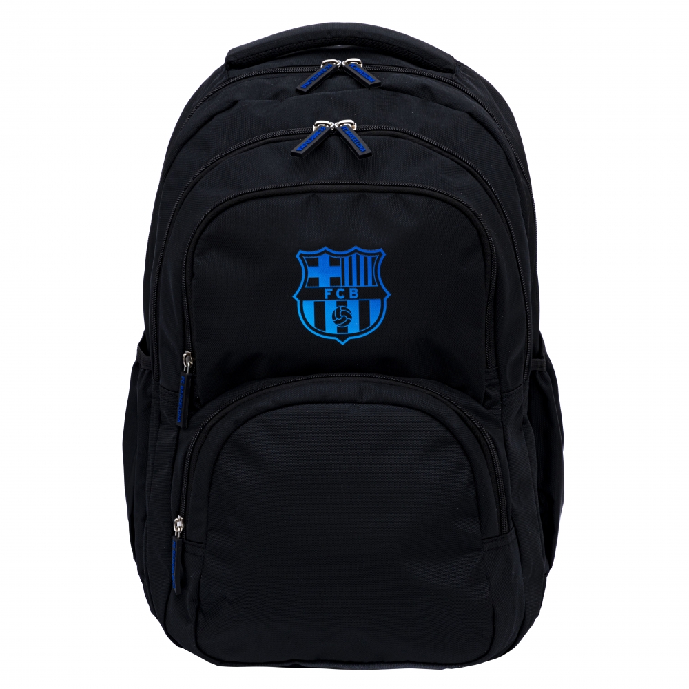 School backpack, Astra, FC Barcelona, Black, AB200, 44 x 32 x 19 cm