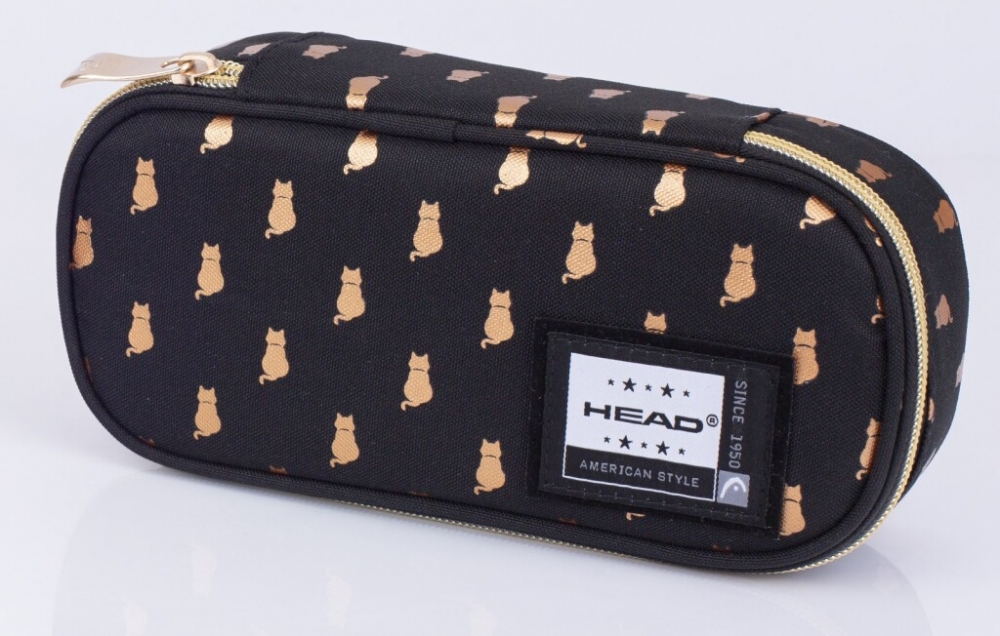 Single toiletry bag Head AC5 Maxi Golden Kitty golden effect, without accessories