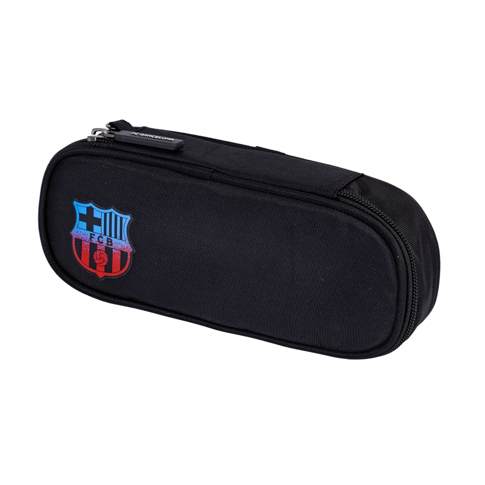 Single vanity case without accessories FC BARCELONA dark blue, AC5, 22 x 11 x 5.5 cm