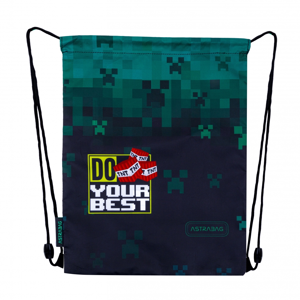 Sports bag, Astra, Do your best, AD1, 40 × 33 cm