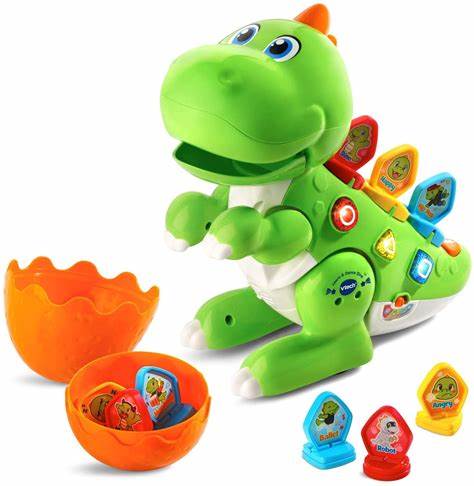 Interactive dinosaur Dino - learn and dance