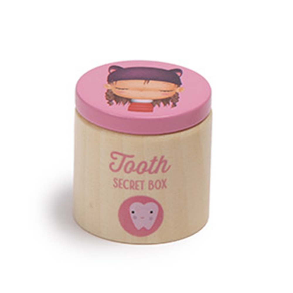 Wooden box, Eurekakids, Milk teeth box