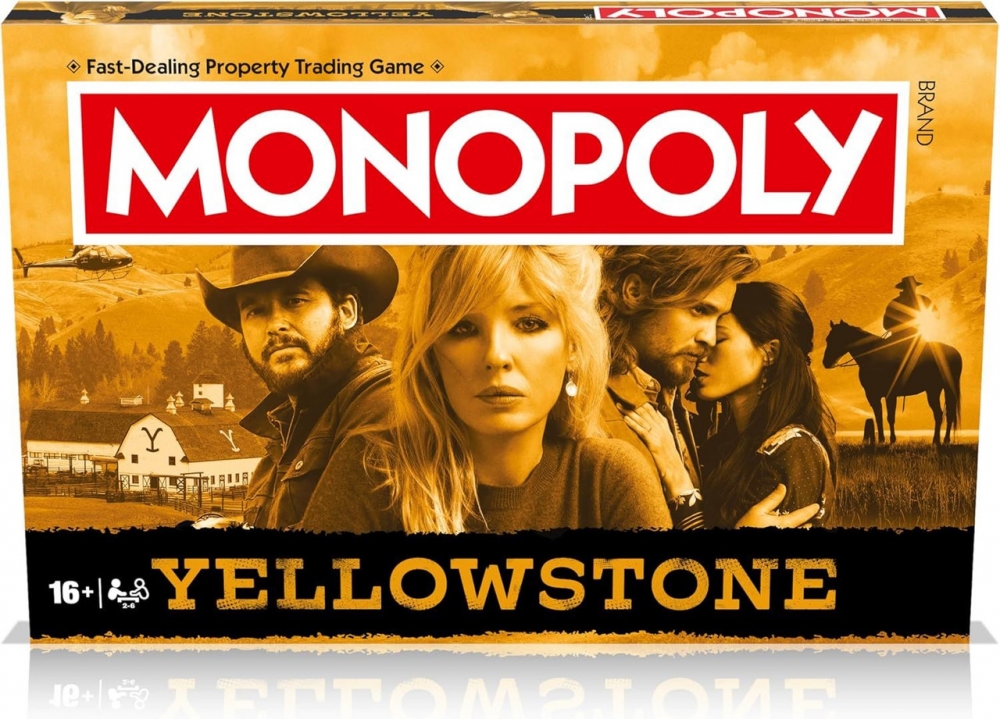 Board game, Winning Moves, Monopoly, Yellowstone