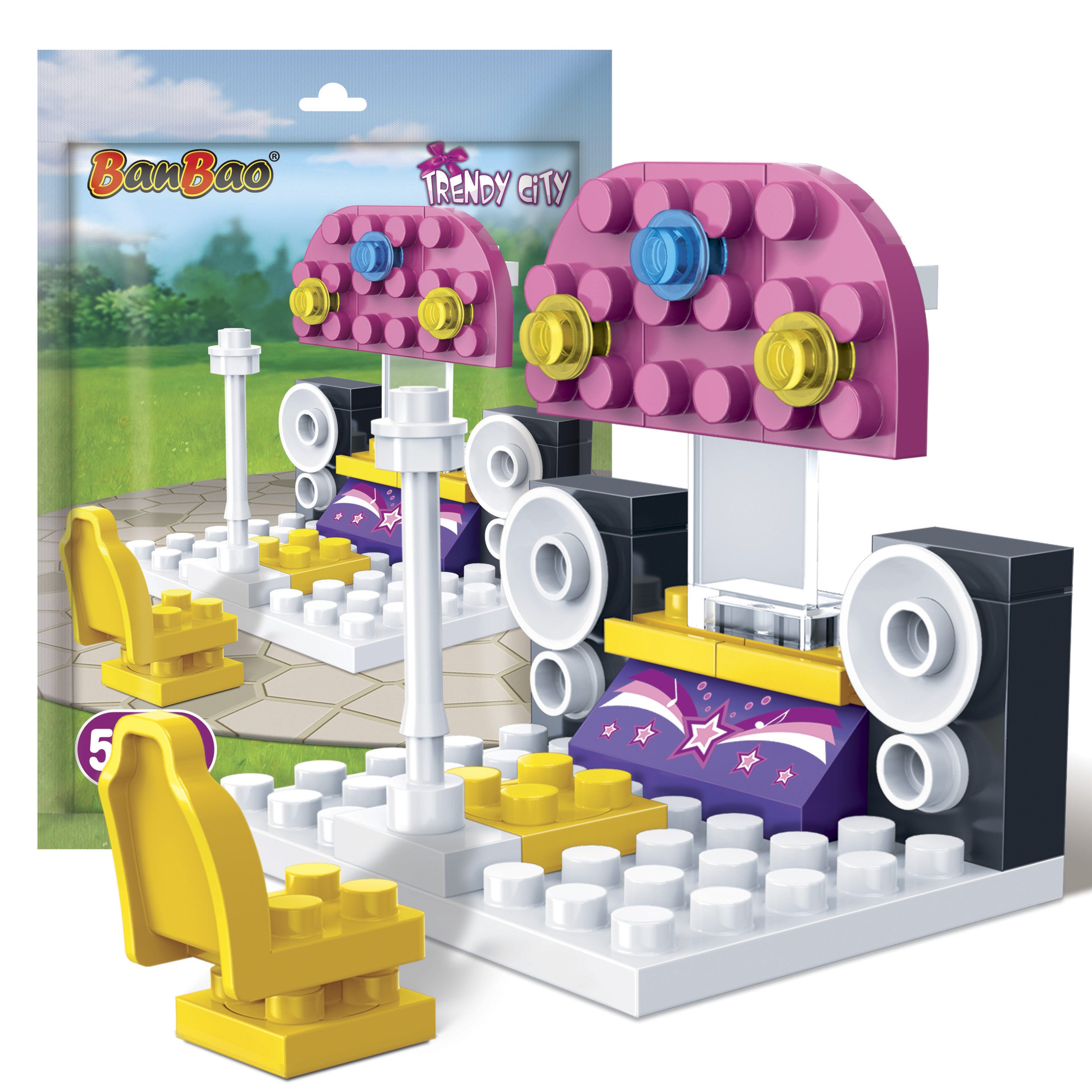 Mini Constructor, Ban Bao, Scene, 32 parts