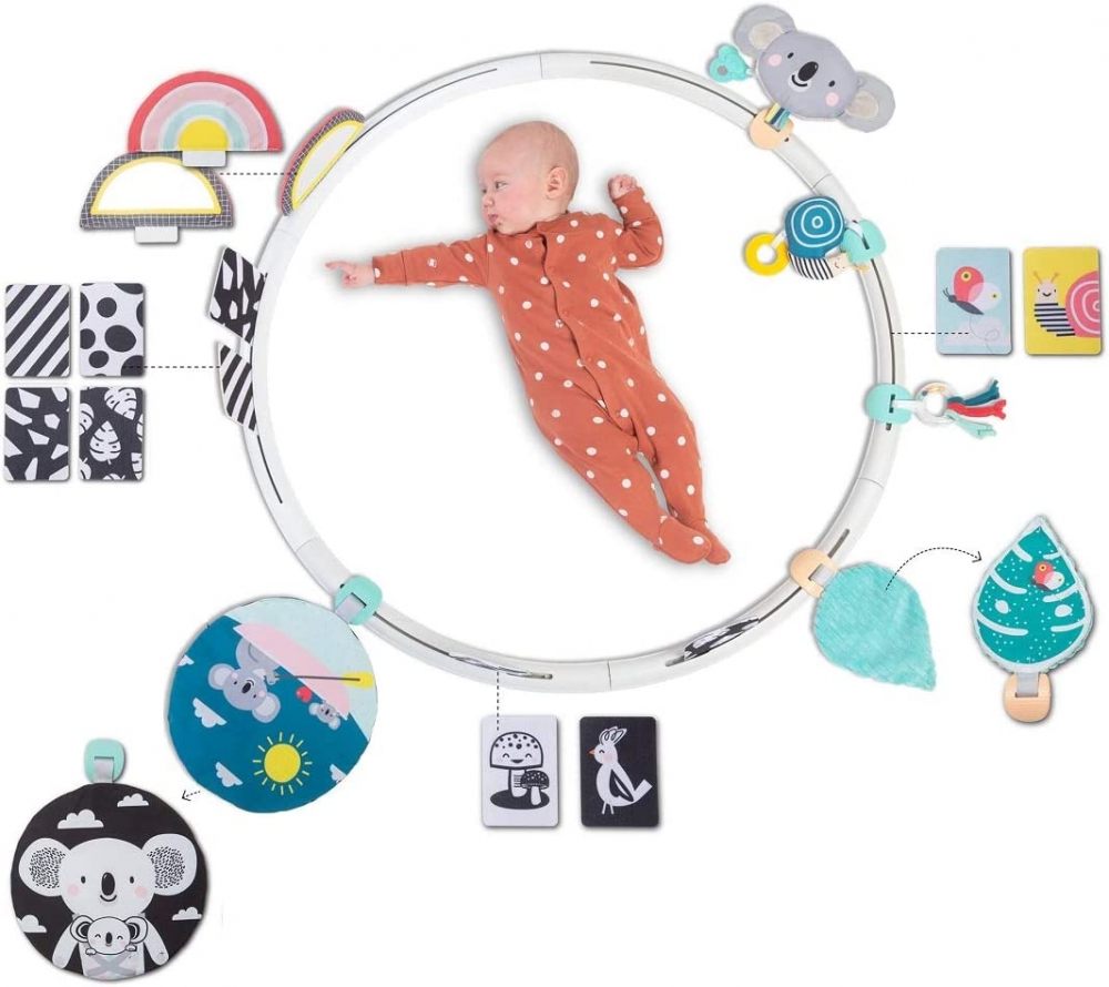 Educational game, Taf Toys, Activity hoop, 90 x 90 cm