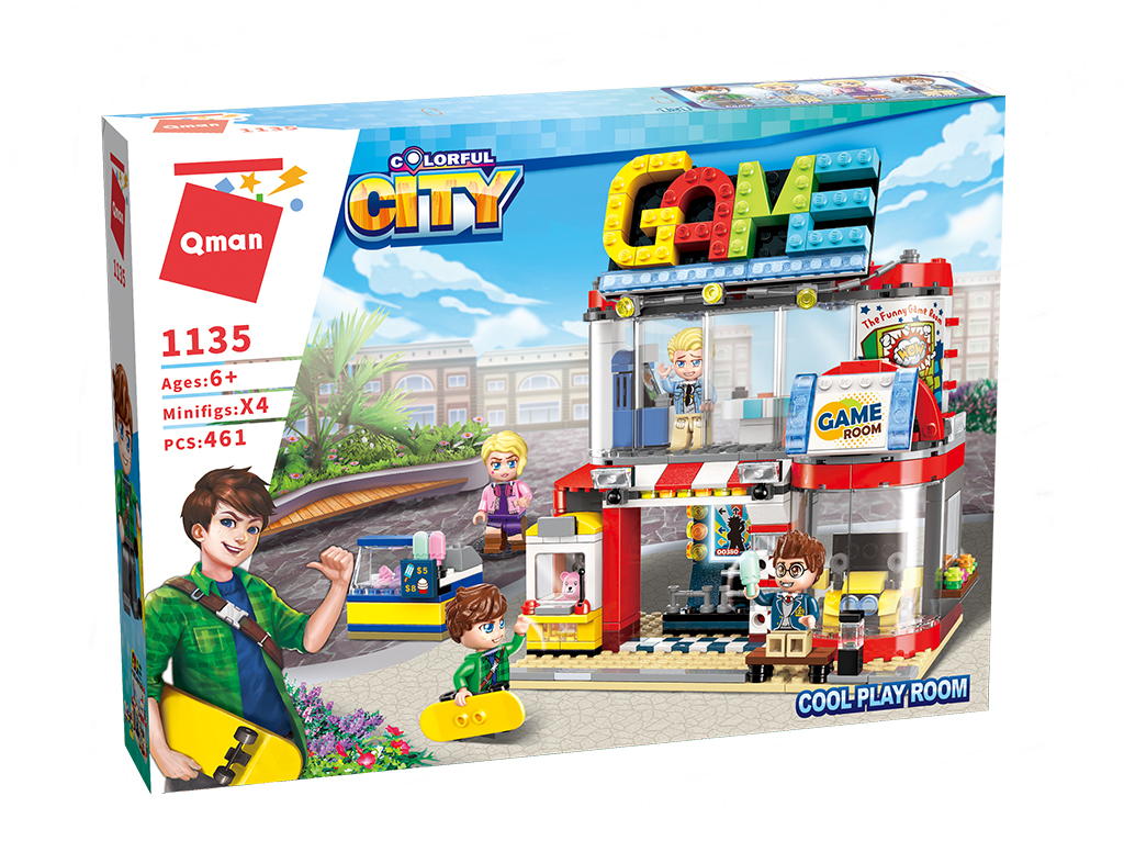 Constructor, Qman, Game Hall, 461 parts