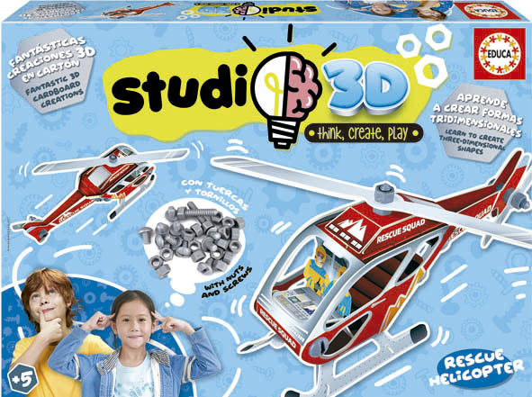 Puzzle 3D, Educa, Helicopter